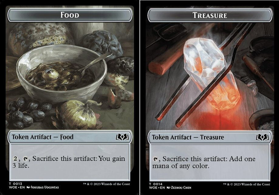 Food Token (013) // Treasure Token - Foil